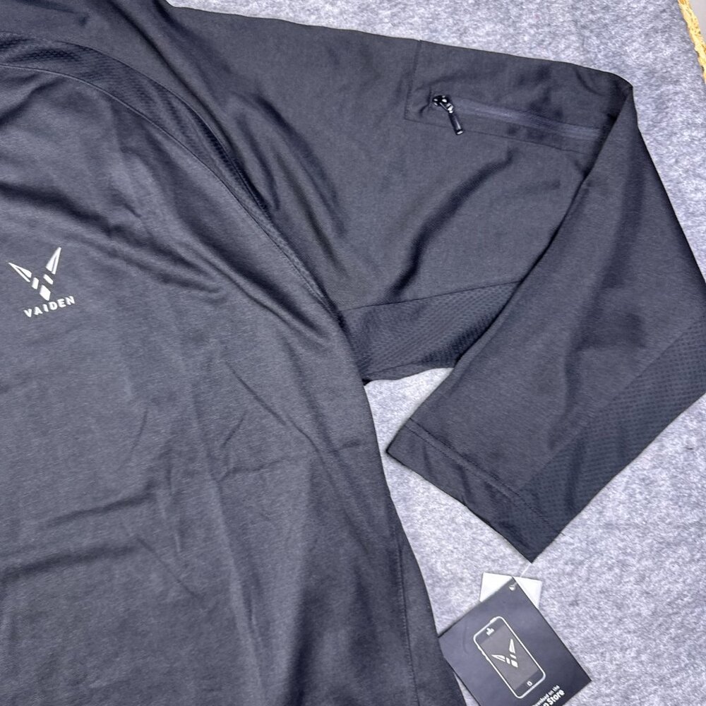 Vaiden T Shirt Mens 3XL Black Performance Athleisure Tactical Tech - Picture 2 of 14